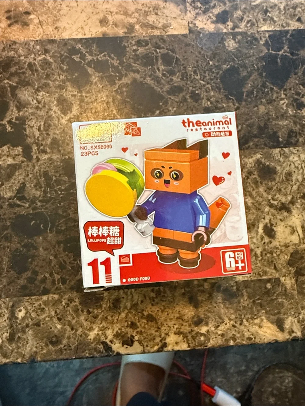 The Animal Restaurant Blind Box White and Red Packaging $9.00 per single box